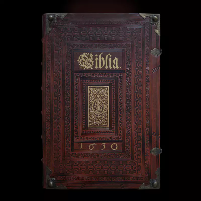 Facsimilé de la bible 1630 - Couverture